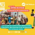 Stage audiovisuel – Vidéaste camp musical international